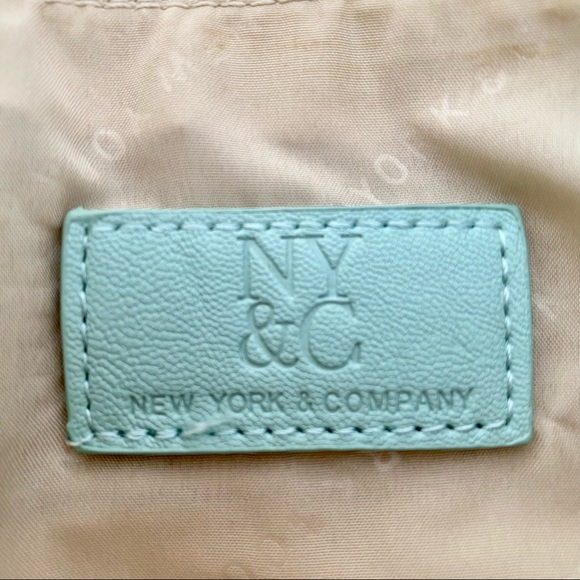 New York & Co | Tiffany Blue Shoulder Handbag 💙 - Picture 8 of 8